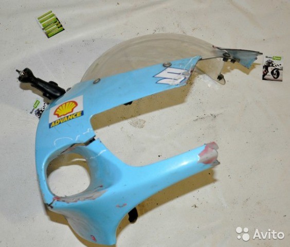 Передний пластик на gsx r600 Передний пластик на gsx r600